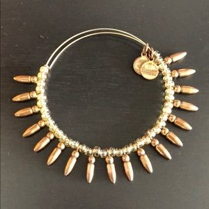 Alex and Ani Beaded Spear Expandable Bangle